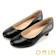 ORIN 牛皮簡約素面低跟鞋 1