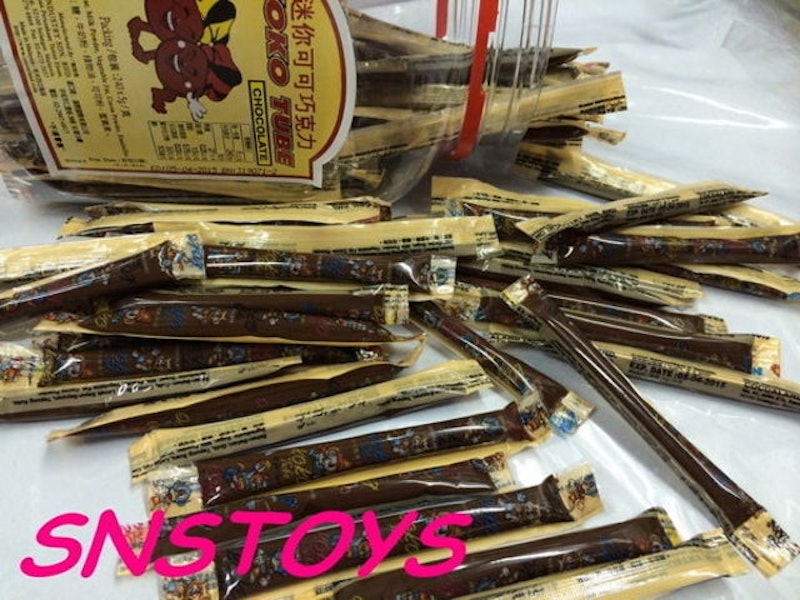7. 迷你可可巧克力條/50入 1