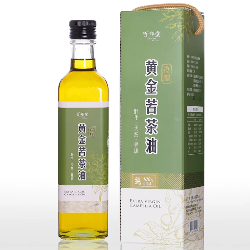 純100%冷壓黃金苦茶油 1