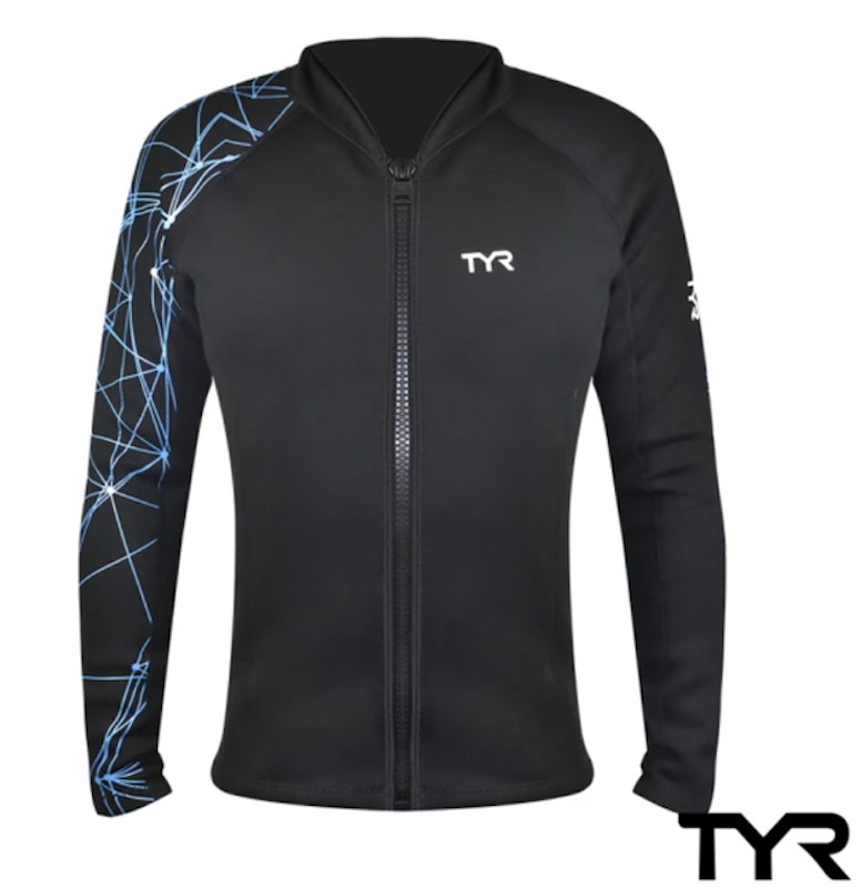 Ray Front Zip 潛水防寒拉鍊式外套上衣 1