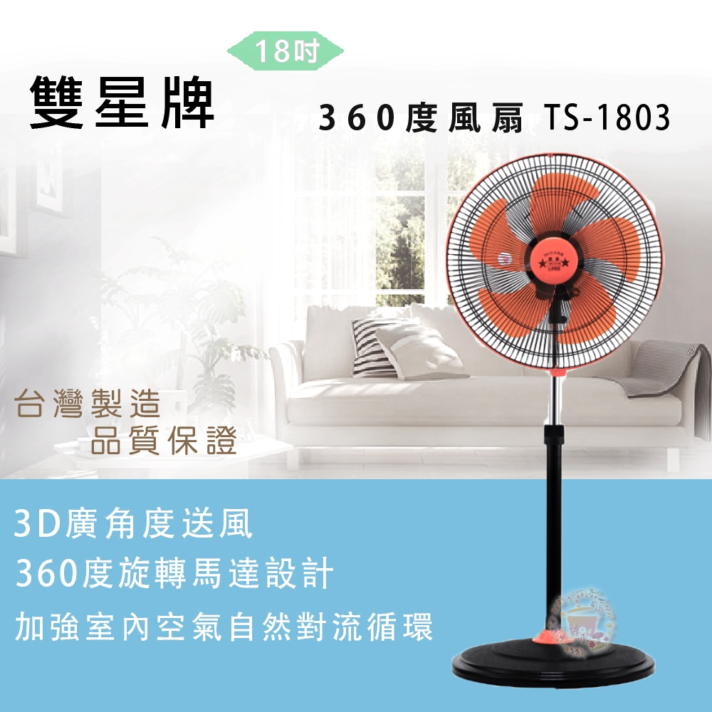 360度循環電風扇 2