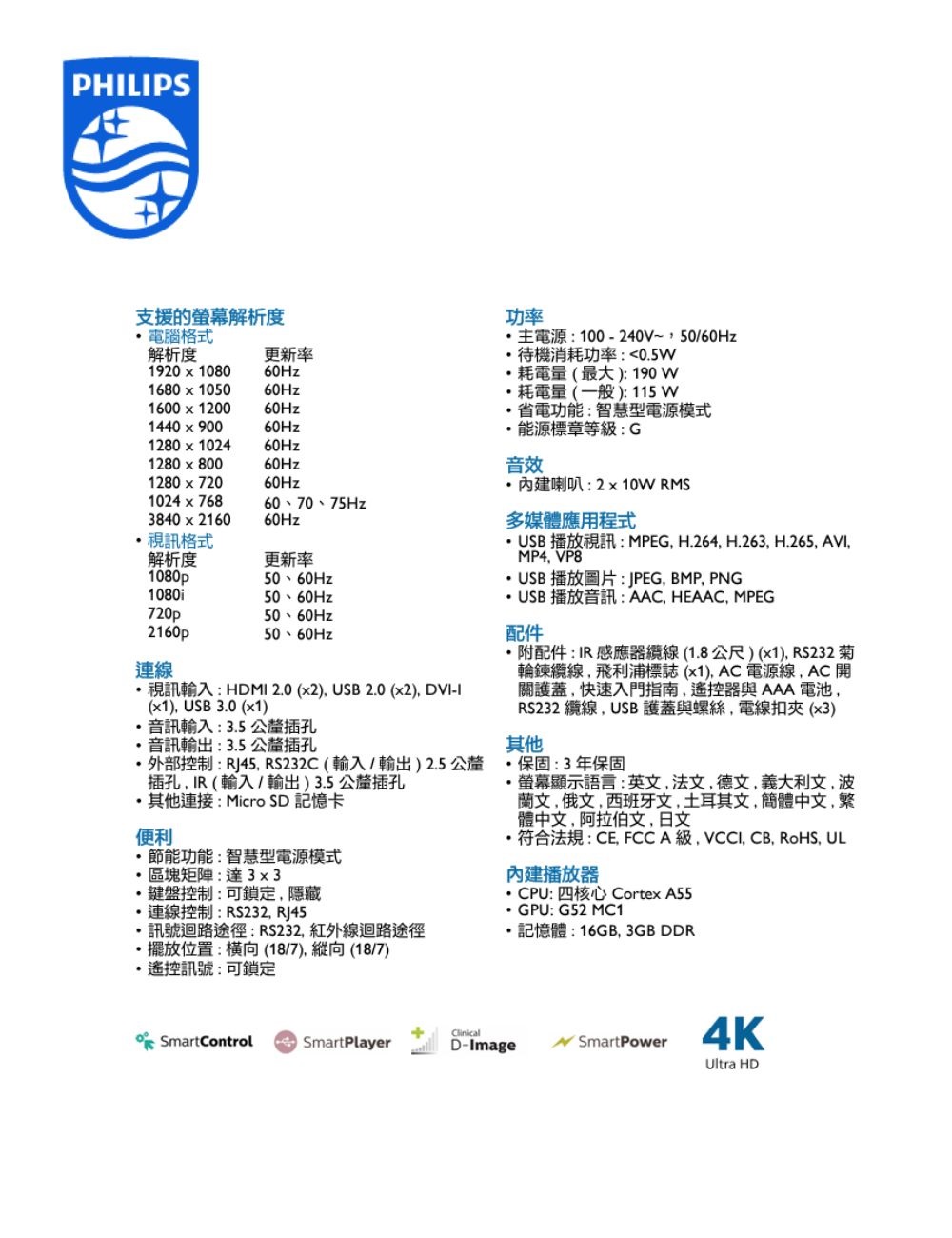 Q-Line 50吋顯示器 2