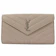 YSL 金屬字母LOGO菱格V字發財長夾 1