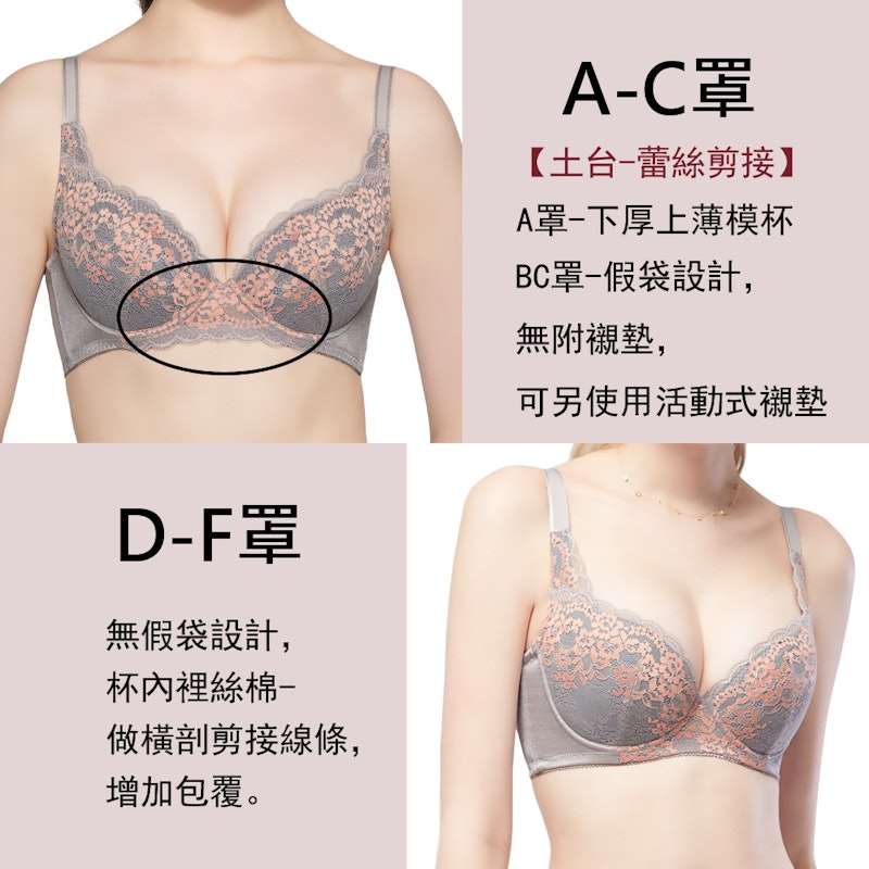 花悅系列蕾絲包覆內衣 2