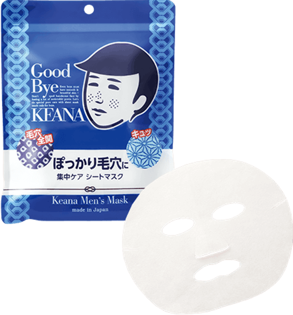 毛穴撫子 男子用零毛孔面膜 1