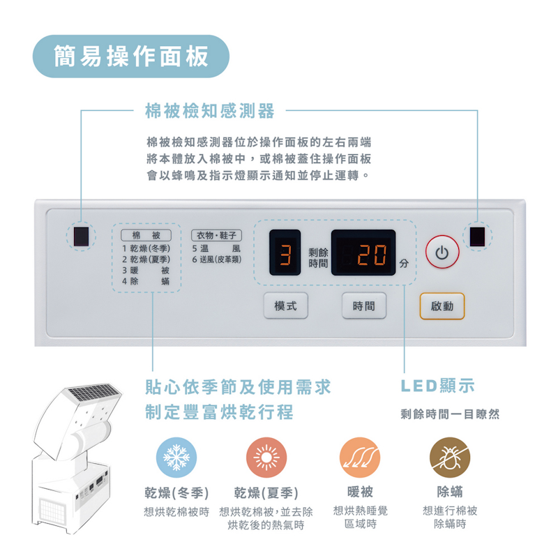 多功能智慧烘乾機 3