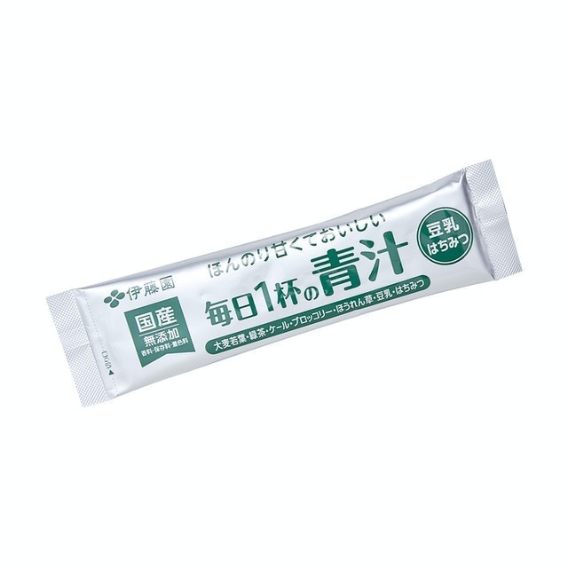 每日1杯青汁 豆乳混合 3