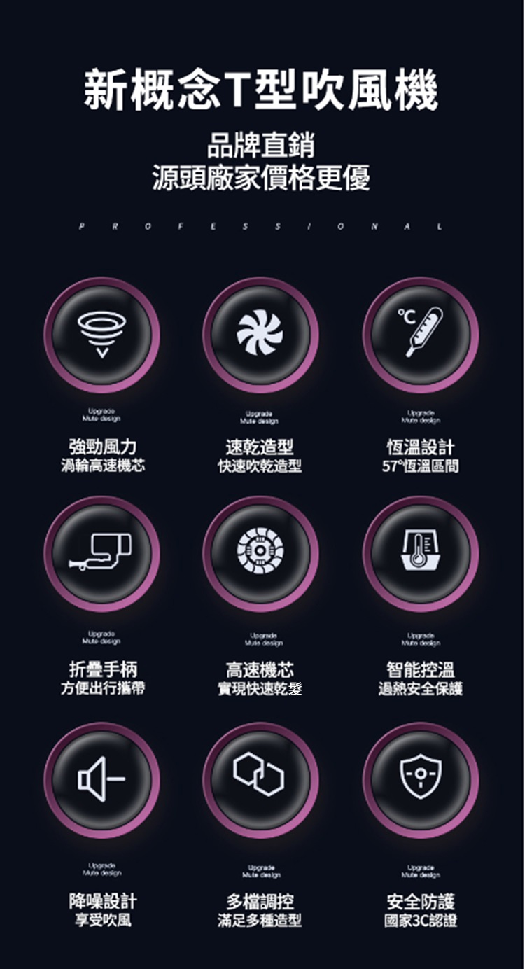 負離子吹風機 3
