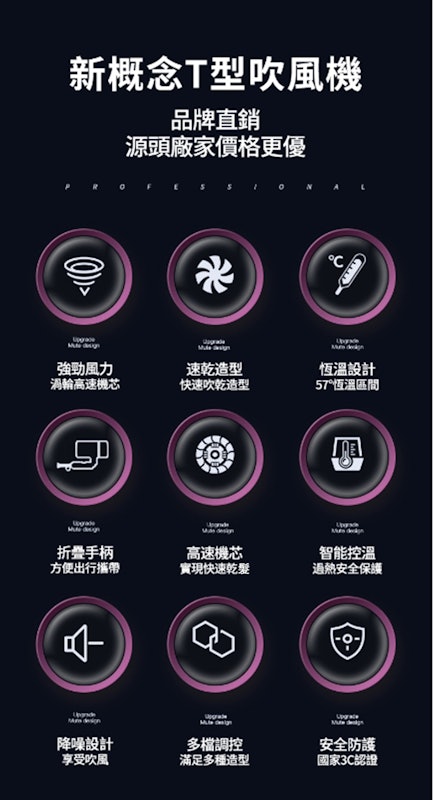 負離子吹風機 3