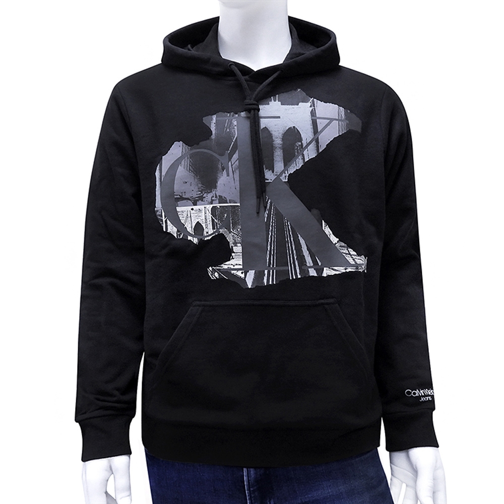 CK LOGO 長袖紳士連帽上衣 1