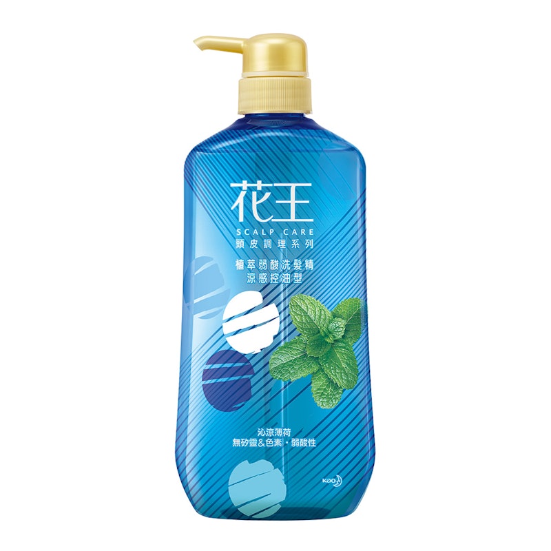 植萃弱酸洗髮精涼感控油型-沁涼薄荷 1