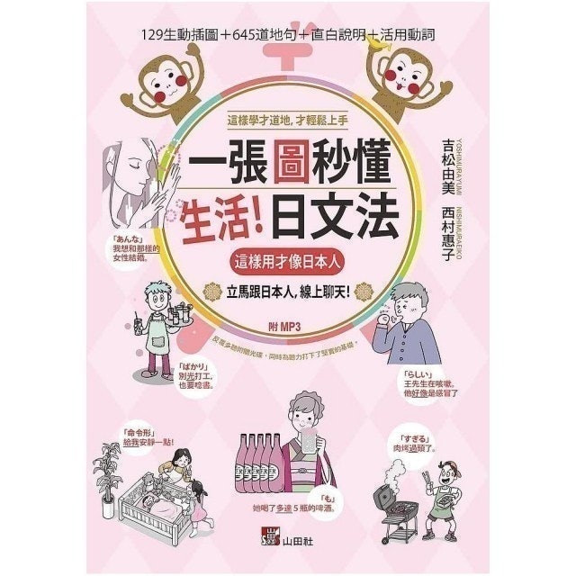 一張圖秒懂，生活日文法－這樣用才像日本人 1