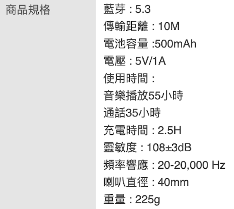 環繞立體音耳罩式藍芽耳機 2