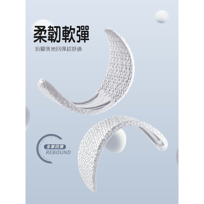 爆米粒透氣減壓高彈鞋墊 3