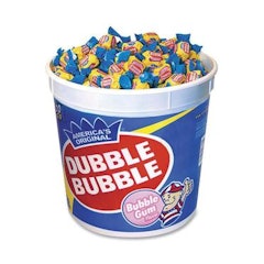 2. Dubble Bubble 原味+水果口味泡泡糖