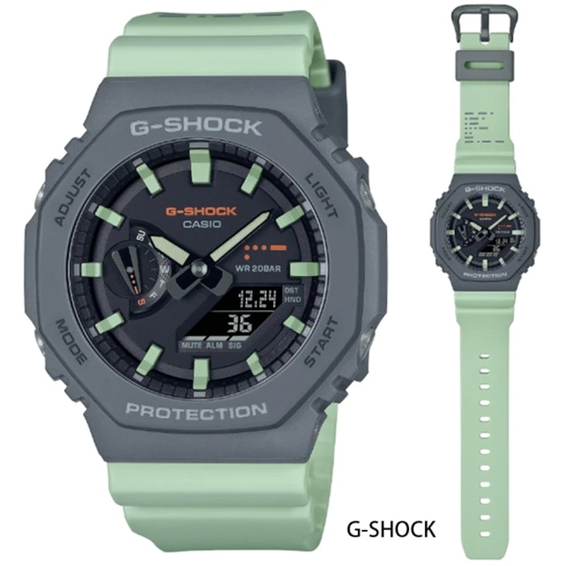G-SHOCK 摩斯密碼八角形雙顯對錶 1