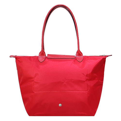 Le Pliage Green 刺繡長把手提水餃包 2