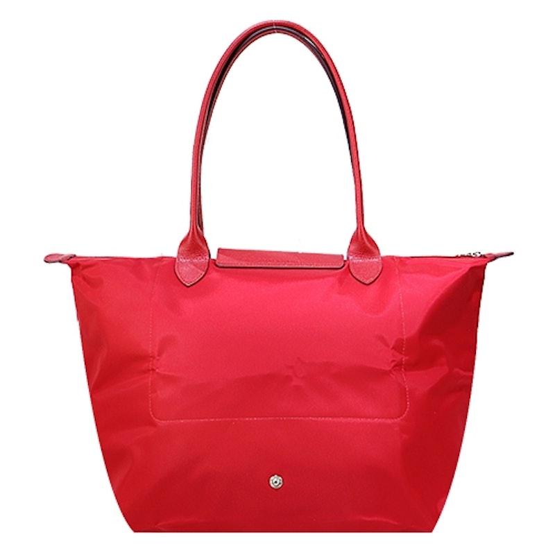 Le Pliage Green 刺繡長把手提水餃包 2