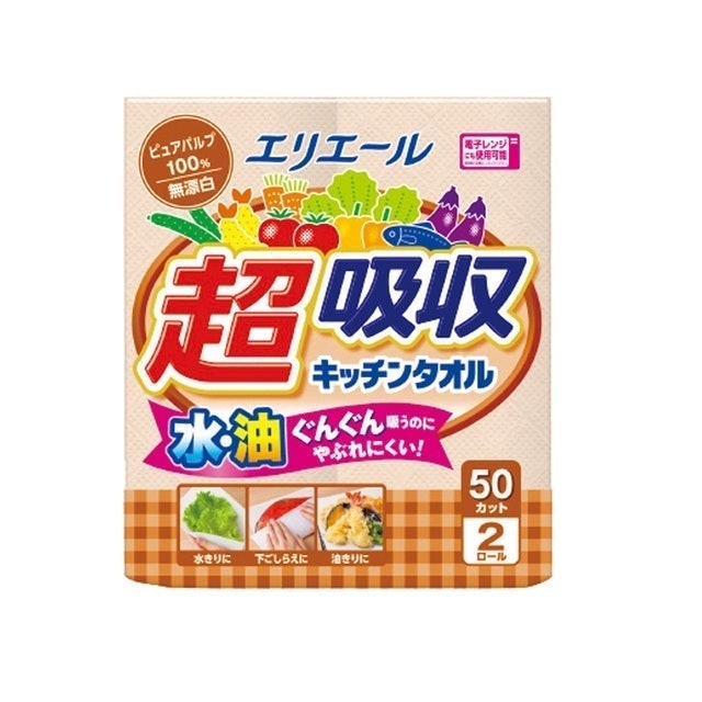 無漂白超吸收廚房紙巾 1