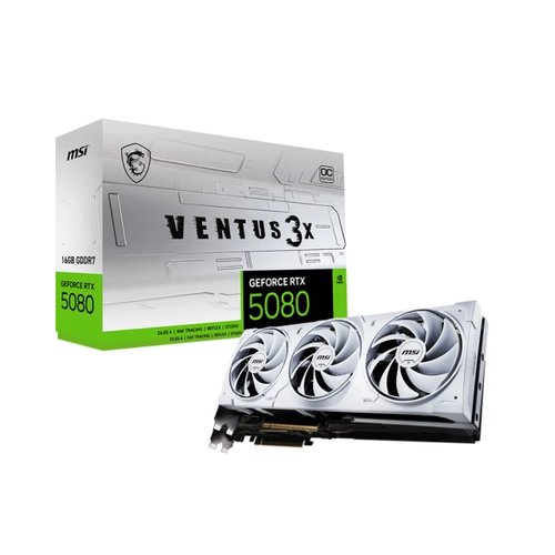 GeForce RTX 5080 16G VENTUS 3X OC WHITE 1