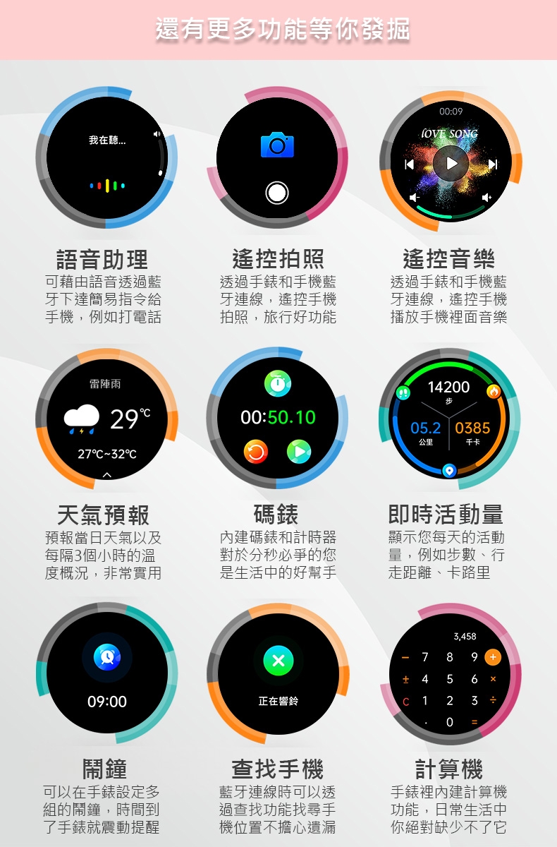 健康管理 AI 智慧通話手錶 2