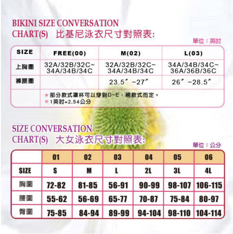 女連身帶裙泳衣 3