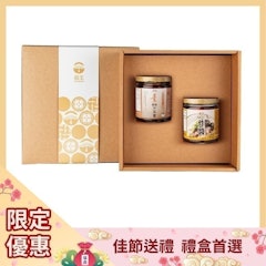 素香菇沙茶醬+素食炸醬禮盒