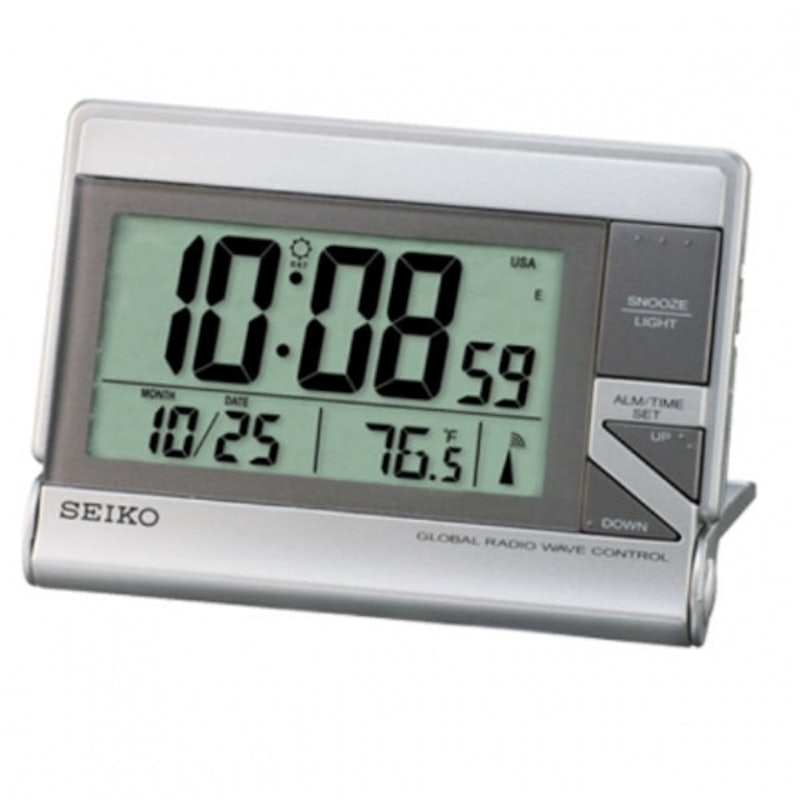 4. SEIKO 精工鐘 漸強式鬧鈴電波鐘 1