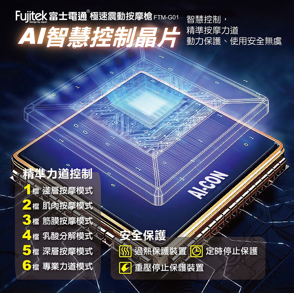 極速震動按摩槍 3