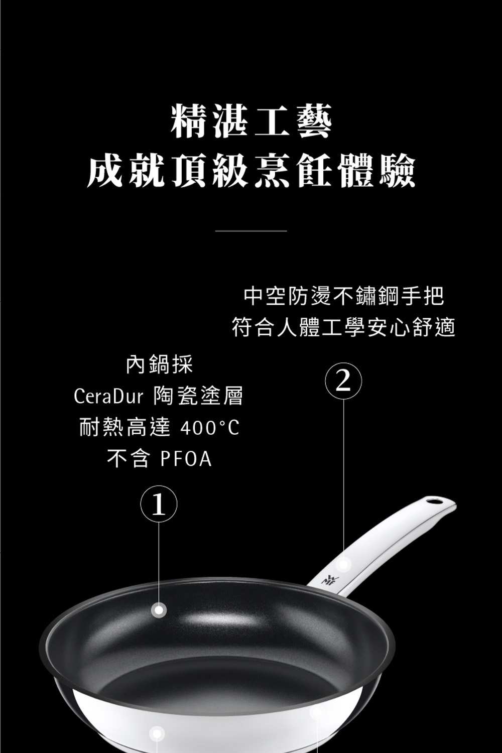 Durado 陶瓷不沾平底鍋 2