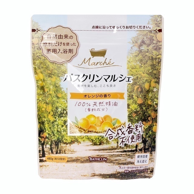 BATHCLIN Marche 藥用入浴劑 柑橘香 1