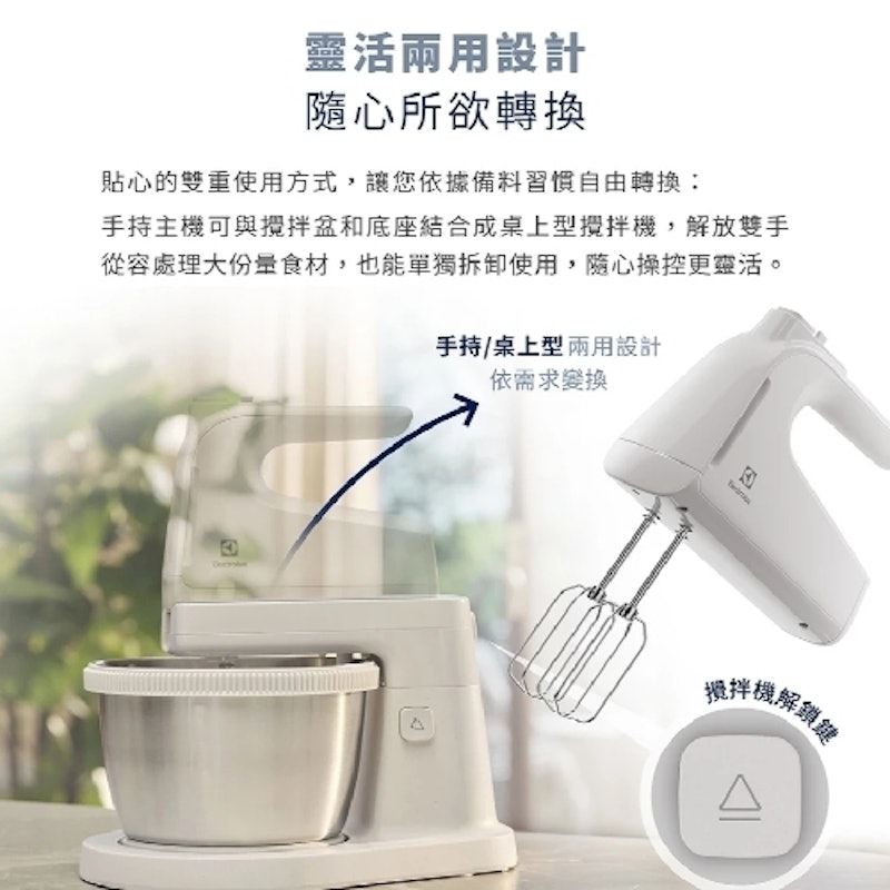 手持/桌上型兩用攪拌機 3