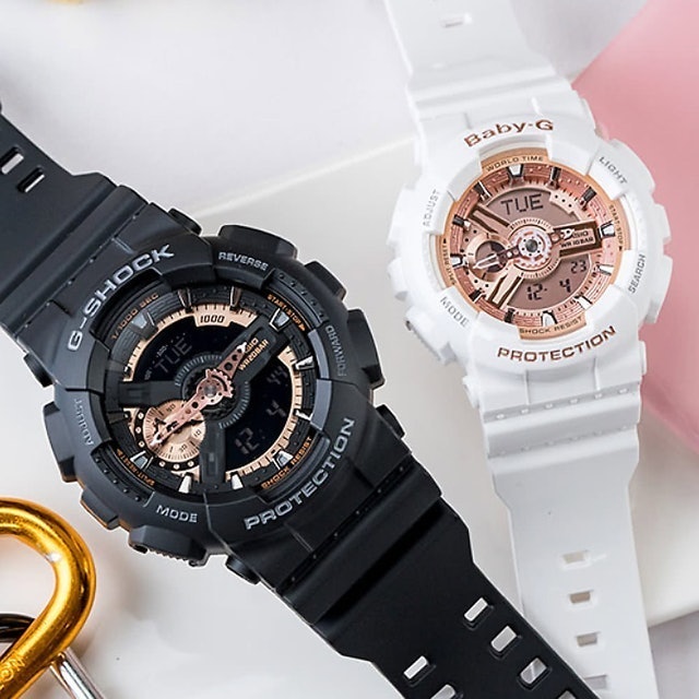 G-SHOCK & BABY-G 潮流率性情人對錶 1