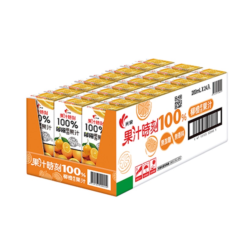 果汁時刻 100%柳橙汁 1
