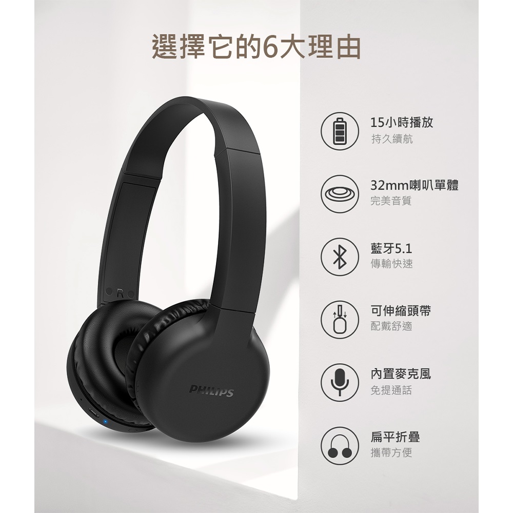 藍牙無線耳罩式耳機 2