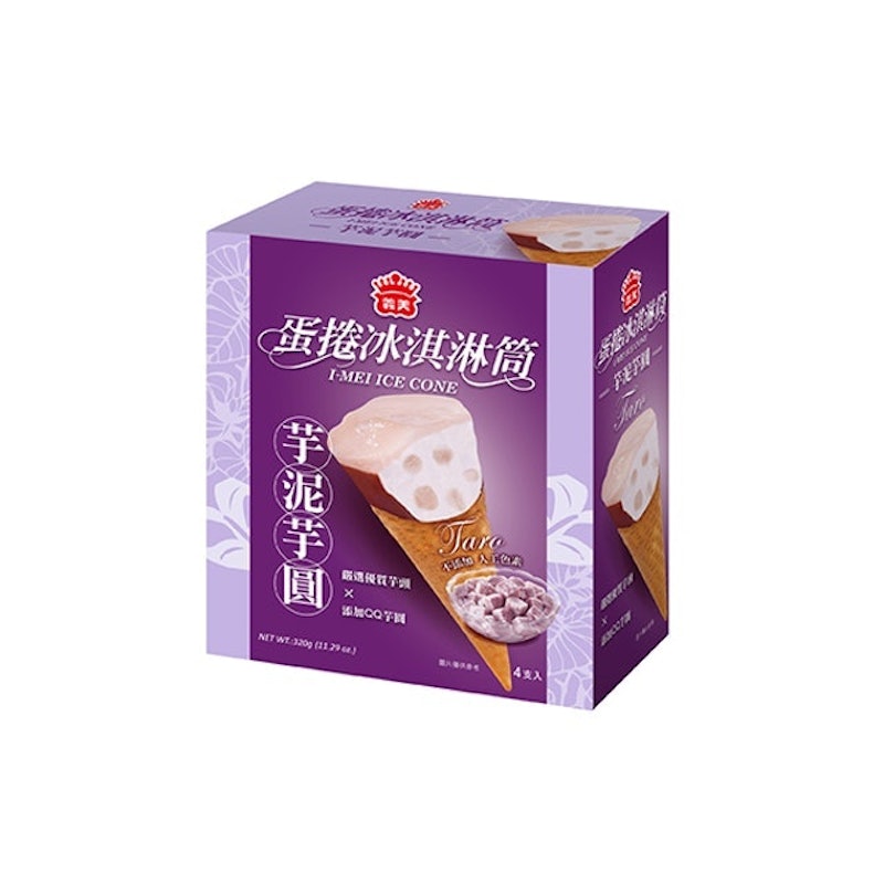 芋泥芋圓蛋捲冰淇淋筒 1