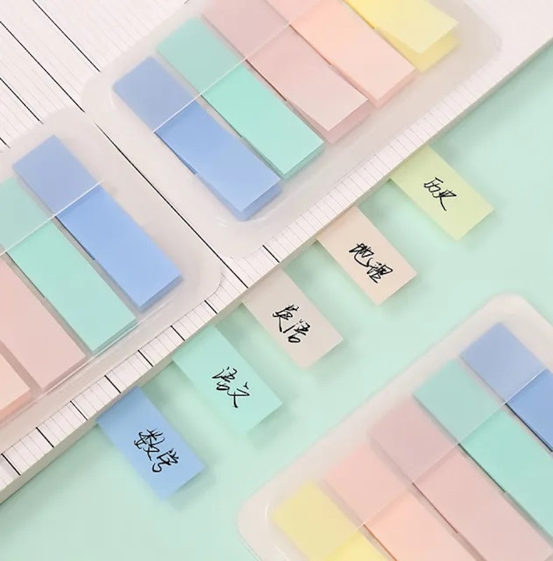 色盒裝抽取式便利貼 1