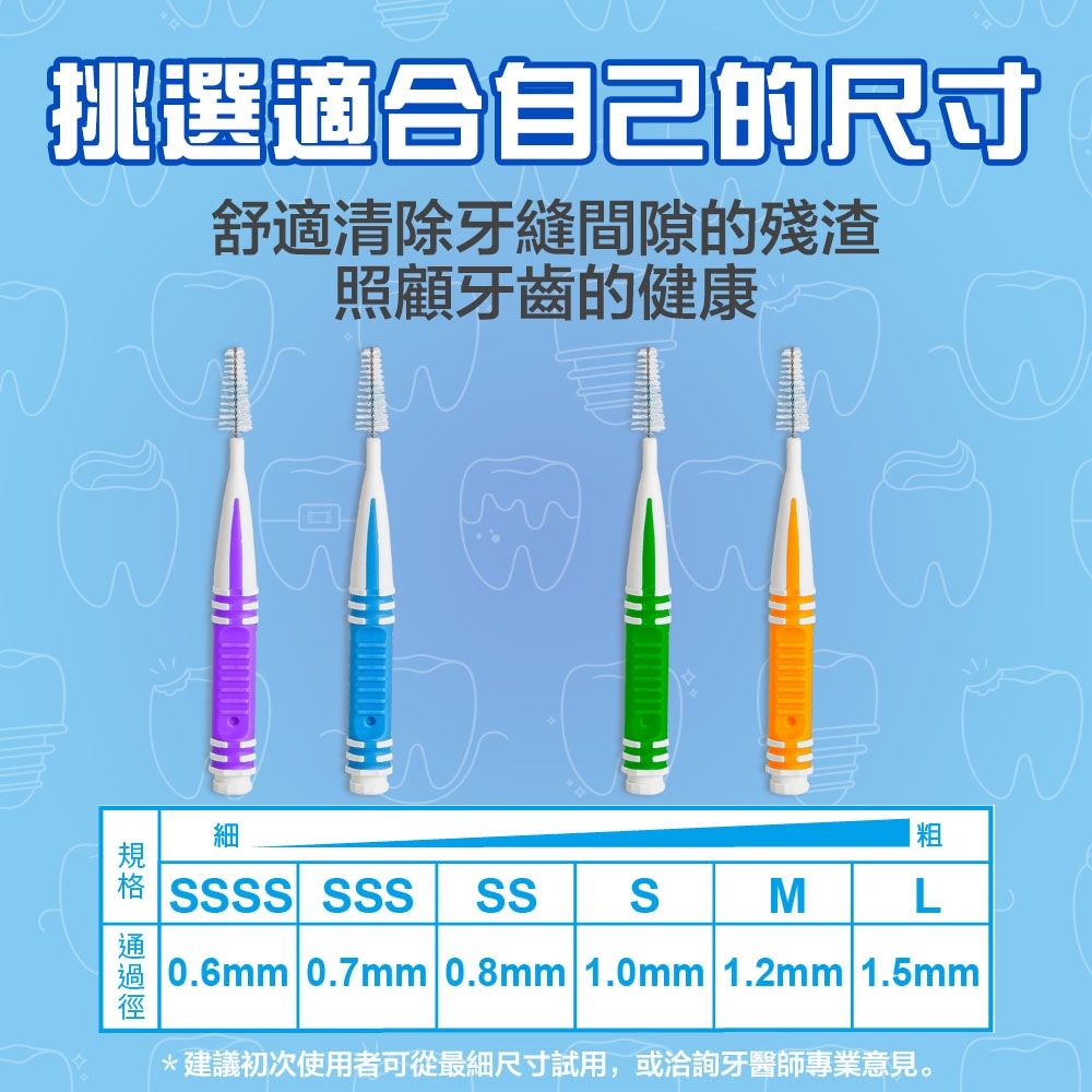 I型牙間刷 5