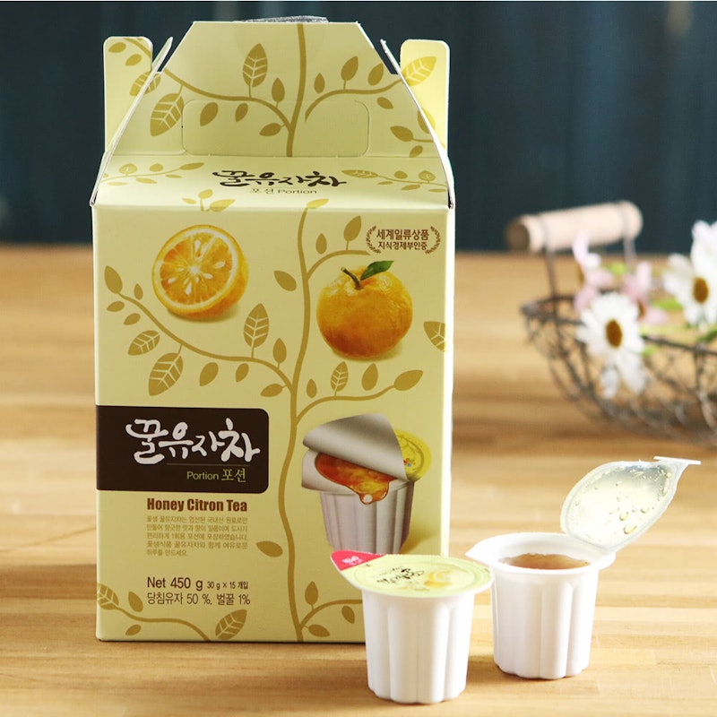 蜂蜜柚子隨身茶球 1
