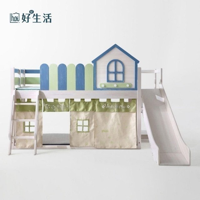 童趣星空實木上下鋪多功能高床 1