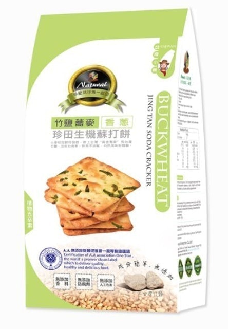 竹鹽生機蘇打 蕎麥香蔥 1