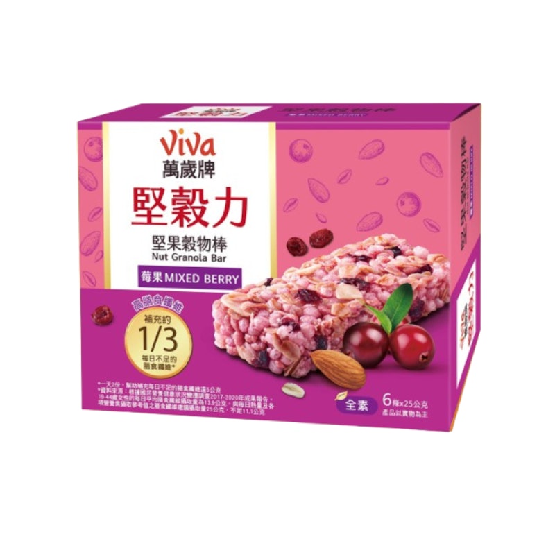 堅穀力堅果穀物棒 1