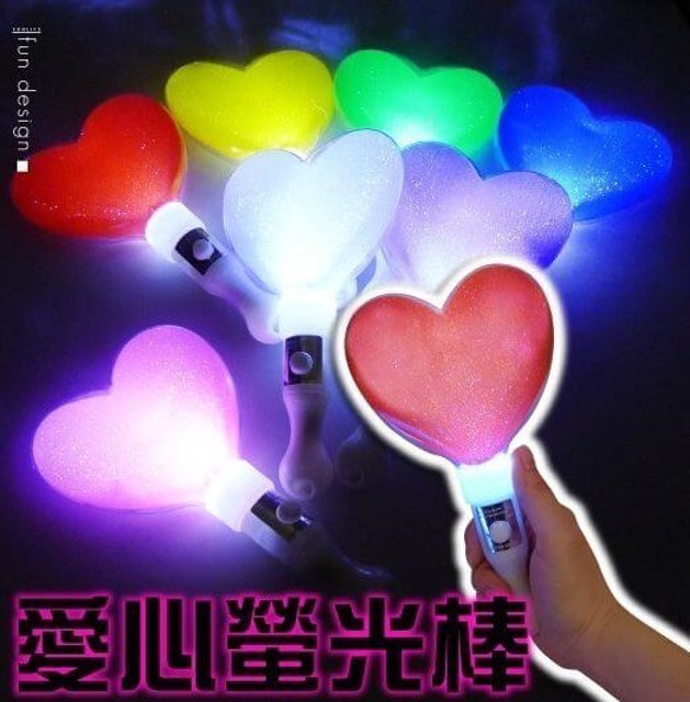 LED愛心螢光棒 1