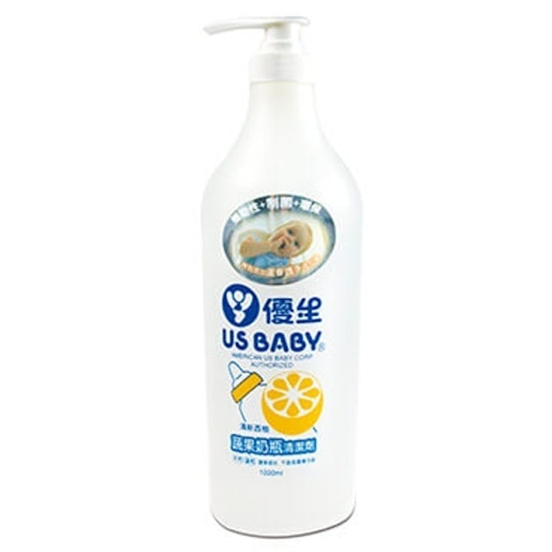 9. 優生US BABY 蔬果奶瓶清潔劑(柚香)/1000mL 1