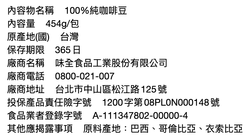 義式93 極品咖啡豆 2