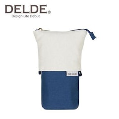 4. DELDE sun-star 帆布伸縮筆袋