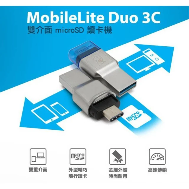 MicroSD 雙頭讀卡機 2