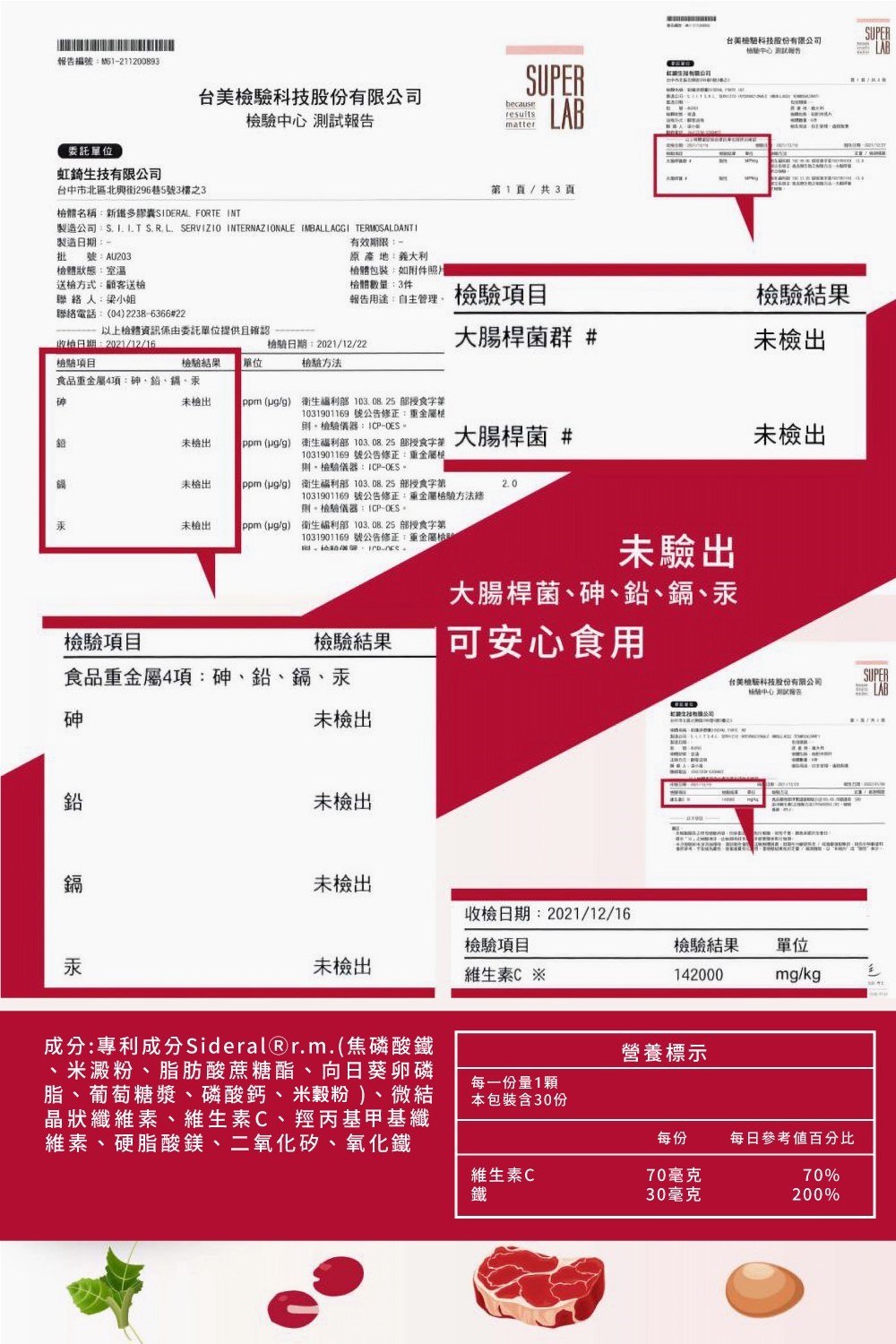 SiderAL Forte int 新鐵多膠囊 4