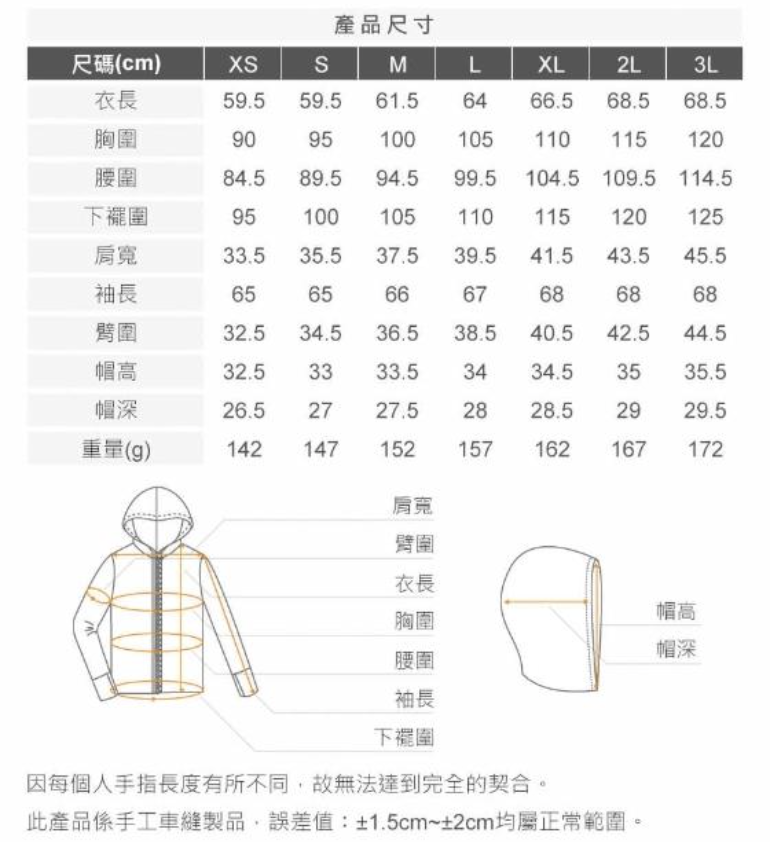 抗UV 冰絲淨色連帽外套 3