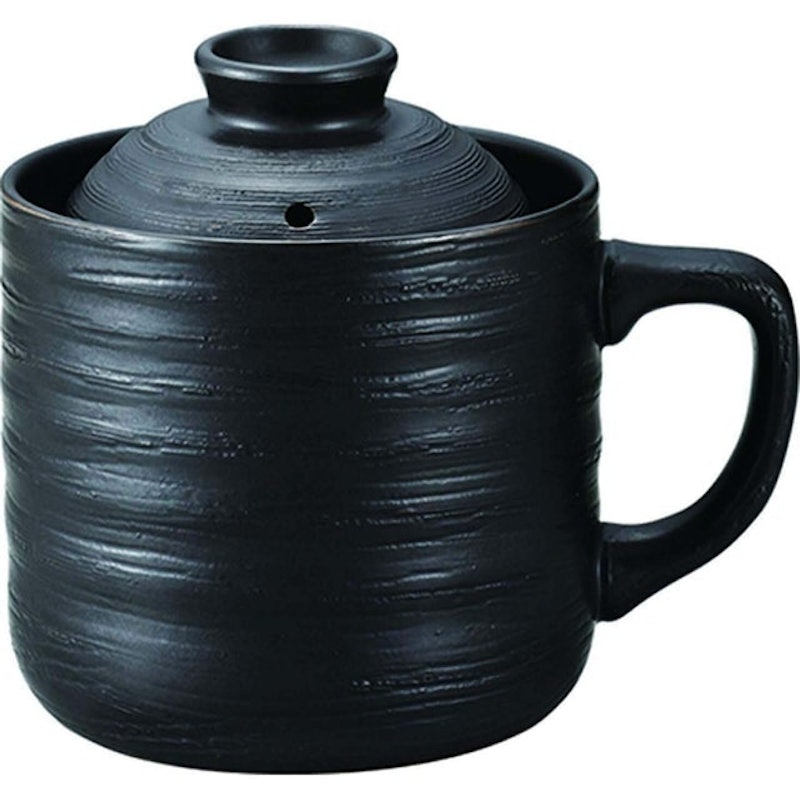 黑色陶器微波專用炊飯器 1